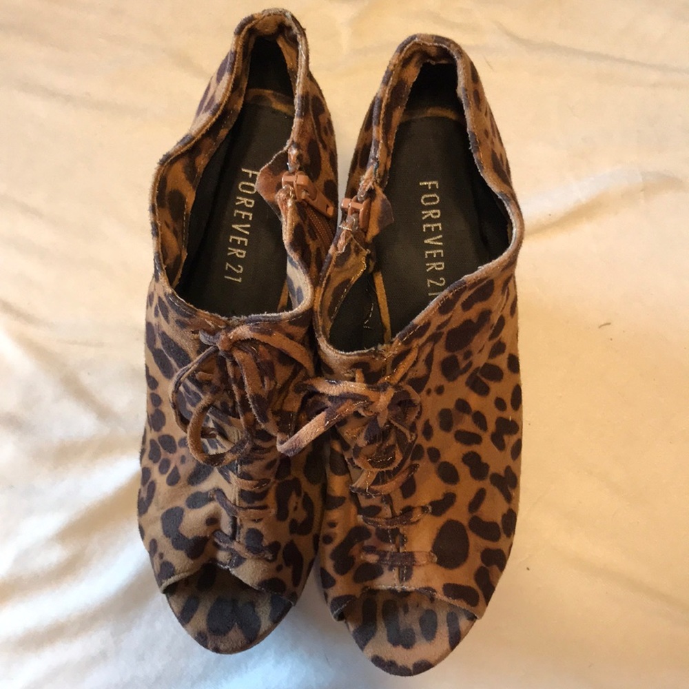 Leopard wedges - Picture 3 of 5